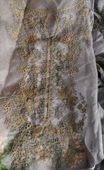 🌸 Cotton Embroidered Pakistani Suit with Chiffon Dupatta 🌸