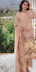 🌸 Cotton Embroidered Pakistani Suit with Chiffon Dupatta 🌸