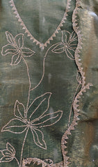 Shimmer Tissue Unstitched Suit Set with All-Over Swarovski Work