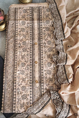 Elegant Pure Cotton Embroidered Suit with Muslin Dupatta – Perfect for Daily & Casual Wear
