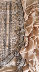 Elegant Pure Cotton Embroidered Suit with Muslin Dupatta – Perfect for Daily & Casual Wear