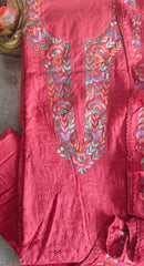 Timeless Lucknowi Chikankari Mul Chanderi Suit Set