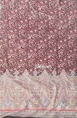 Winter Wear - Velvet Digital Printed Unstitched Suit