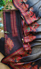 Winter Wear- Elegant Winter Pashmina Suit with Rich Digital Prints