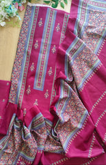 Winter Wear-Premium Pashmina Floral Digital Printed Winter Un-Stitched Suit Set