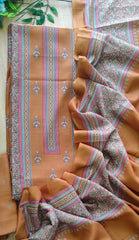 Winter Wear-Premium Pashmina Floral Digital Printed Winter Un-Stitched Suit Set