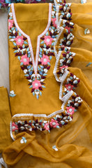 Heritage Kashmiri Embroidery Modal Un-Stitched Suit