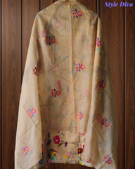 BESTSELLER  cotton  Digital Print Suit with Kashmiri Embroidery & Kota Dupatta and Embroidery Bottom