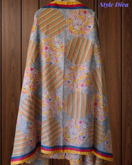 Summer Special - Pure Cotton Printed Unstitched Suit with Crochet Lace Detailing