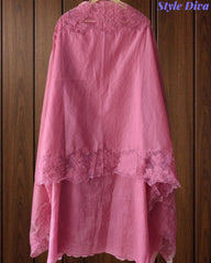 Mul Chanderi Appliqué Unstitched Suit with Mul Chanderi  Dupatta