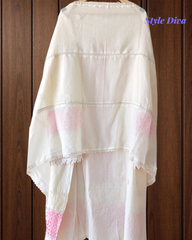 Summer Special- Pure Cotton Crochet Lacing & Embroidered Pakistani Style Unstitched Suit