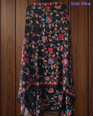 Pure Mul Cotton Chikankari Work Un-Stitched Suit with Digital Print Dupatta