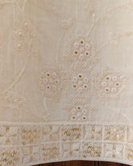 Cotton Embroidered Kurta Set with Sequin Work & Matching Dupatta – 3-Piece Fully Stitched Suit
