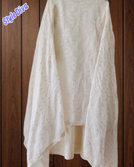 Cotton Embroidered Kurta Set with Sequin Work & Matching Dupatta – 3-Piece Fully Stitched Suit