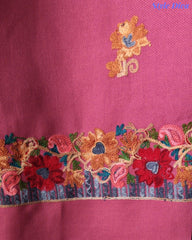 SD1238 - Winter Wear - Timeless Kashmiri Embroidered Pashmina Un-Stitched Suit