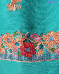 SD1238 - Winter Wear - Timeless Kashmiri Embroidered Pashmina Un-Stitched Suit
