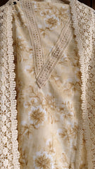 Pakistani Pure  Cotton Un Stitched Suit