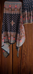Chinnon Digital Printed Garara Set with Mirror Highlights – 3 Pc Fully Stitched Set