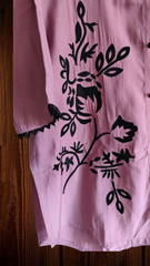Muslin Embroidery Co-Ord Set – 2 Pc Shirt & Stitched Pants