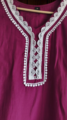 Muslin Embroidery Co-Ord Set – 2 Pc Shirt & Stitched Pants