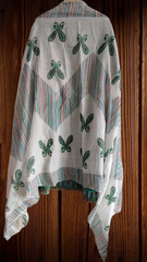 Pure Cotton Unstitched Suit Set  cotton bottom  and cotton dupatta