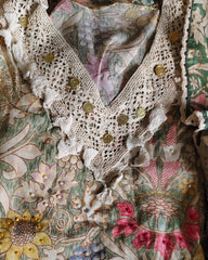 Muslin Digital Print Semi-Stitched Suit with Croatia Laced Dupatta