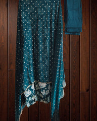 Elegant Aaliya Cut Chinnon Handwork Kurta Set with Chiffon Dupatta – 3-Piece Fully Stitched Suit