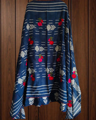 Cotton Printed Suit with Faux Mirror & Embroidery | Unstitched Beauty