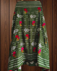 Cotton Printed Suit with Faux Mirror & Embroidery | Unstitched Beauty