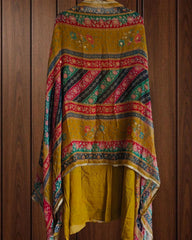 Chinnon Digital Print Mirror Highlight Unstitched Party Wear Suit