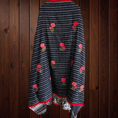 Cotton Printed Suit with Faux Mirror & Embroidery | Unstitched Beauty