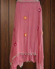 Luxe Organza 3D Embroidered Suit Set with Artistic Chiffon Dupatta