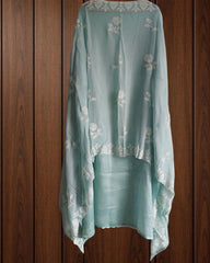 Burberry Luxe Embroidered Suit Set With Pure Chiffon Dupatta