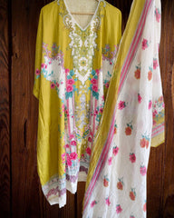 Everyday Elegance – Cotton Crochet Highlight Suit