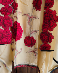 Elegant Organza Partywear Suit with Designer Detailing