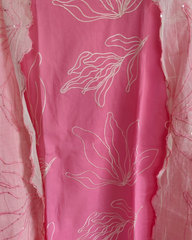 Pure Cotton Embroidered Unstitched Suit with Mul Cotton Dupatta