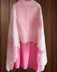 Pure Cotton Embroidered Unstitched Suit with Mul Cotton Dupatta