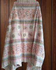 Elegant Pure Cotton Printed Embroidered Suit with Matching Dupatta