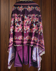 Graceful Jaam Cotton Embroidered Suit with Zari Highlights & Muslin Digital Print Dupatta