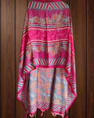 Elegant Muslin Printed Suit with Sparkling Sequence Highlights