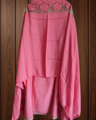 Elegant Modal Cutwork Suit Set with Organza Embroidered Grace