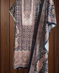 Winter Wear - Velvet Digital Printed Unstitched Suit