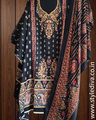 Winter Wear- Pashmina Digital Printed Unstitched Suit