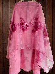 Elegant Organza Partywear Suit with Designer Detailing