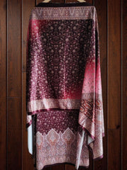 Winter Wear - Velvet Digital Printed Unstitched Suit