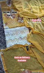 Pakistani  suit  SEMI STITCHED SUIT