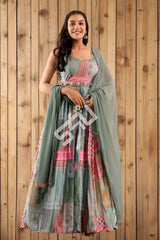 Fully Stitched Floor Length Gown