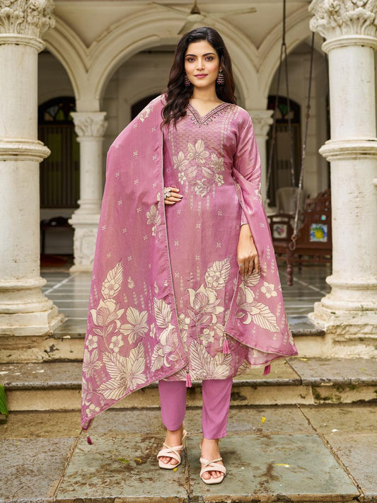 Fully Stitched Shimmer Tissue Suit