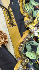 Pakistani  Muslin Digital Print suit