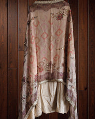 Crepe  designer unstiched kurta with highlighting all over  rayon bottom chiffon dupatta with highlighting